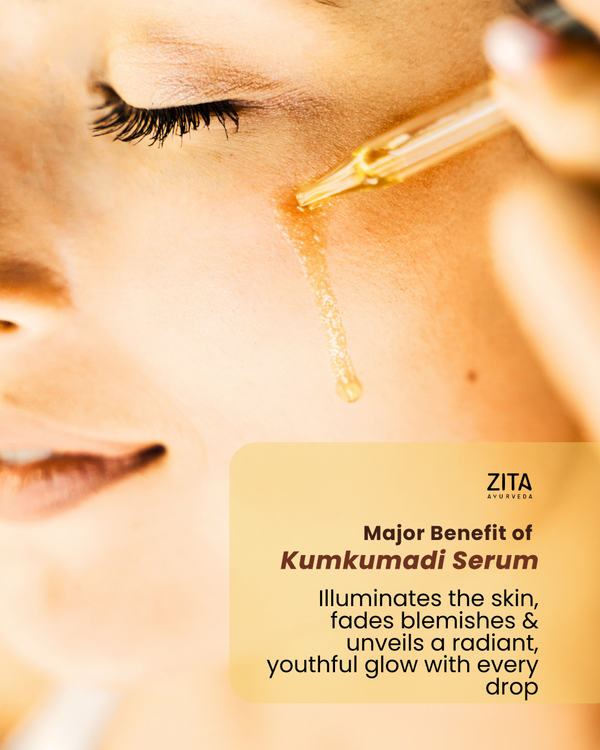 Zita Ayurveda Kumkumadi Serum - 10 ml
