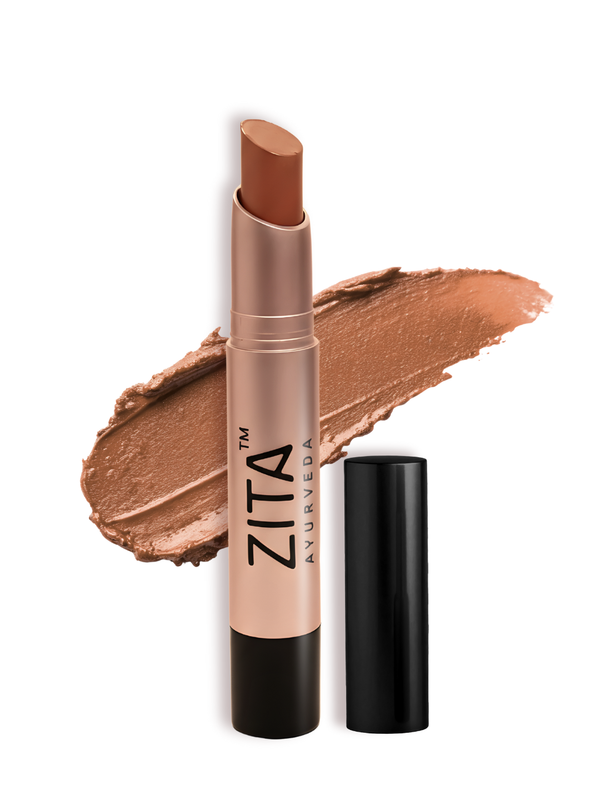 Lip Artistry - Natural & Moisturising Creme Lipstick - (Caramel)