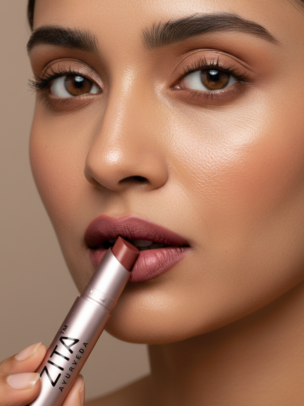 Lip Artistry - Natural & Moisturising Creme Lipstick - (Mocha)