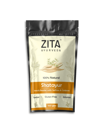 Zita Ayurveda Shatayur – Immunity Booster with Saffron & Cardamom - 100 gms