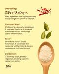 Zita Ayurveda Shatayur – Immunity Booster with Saffron & Cardamom - 100 gms