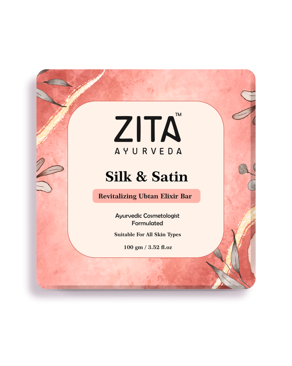Zita Ayurveda Silk and Satin Revitalizing Ubtan Elixir Soap Bar