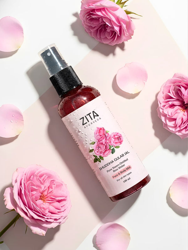Zita Ayurveda Shuddha Gulab Jal - Face & Body Mist - 100ml