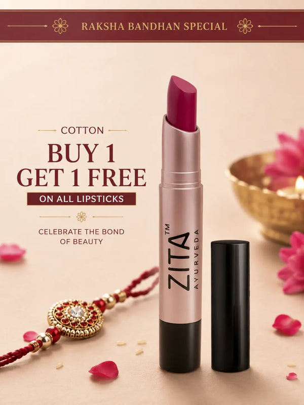 Zita Ayurveda Cotton | Soft Nude Creme Lipstick