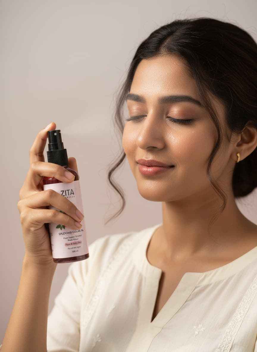 Zita Ayurveda Gulab Jal Mist - Shuddha Face & Body Mist - 100ml