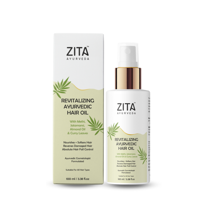 Zita Ayurveda Revitalizing Ayurvedic Hair Oil - 100 ml - Zita Ayurveda