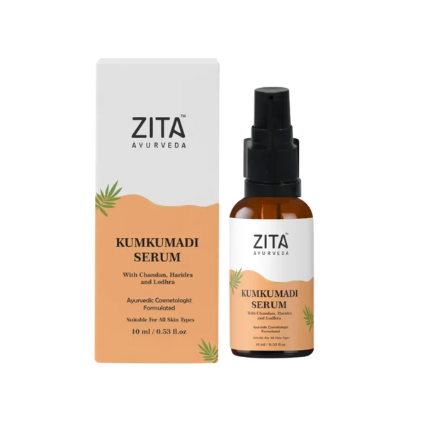Zita Ayurveda Kumkumadi Serum - 10 ml