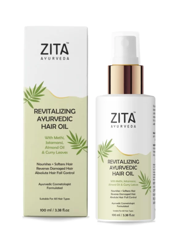 Zita Ayurveda Revitalizing Ayurvedic Hair Oil - 100 ml