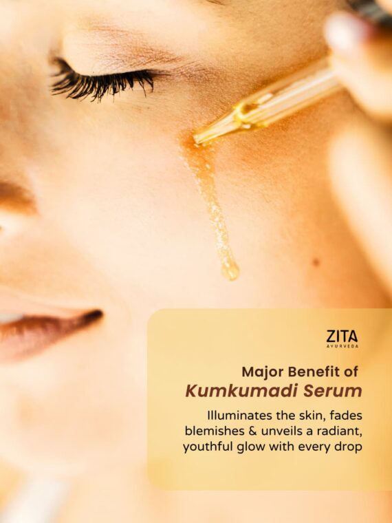 Zita Ayurveda Kumkumadi Serum - 10 ml