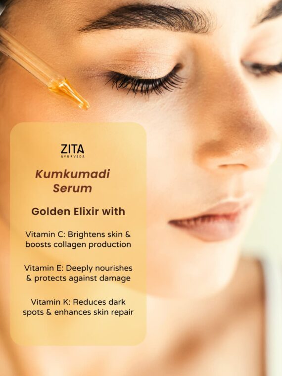 Zita Ayurveda Kumkumadi Serum - 10 ml