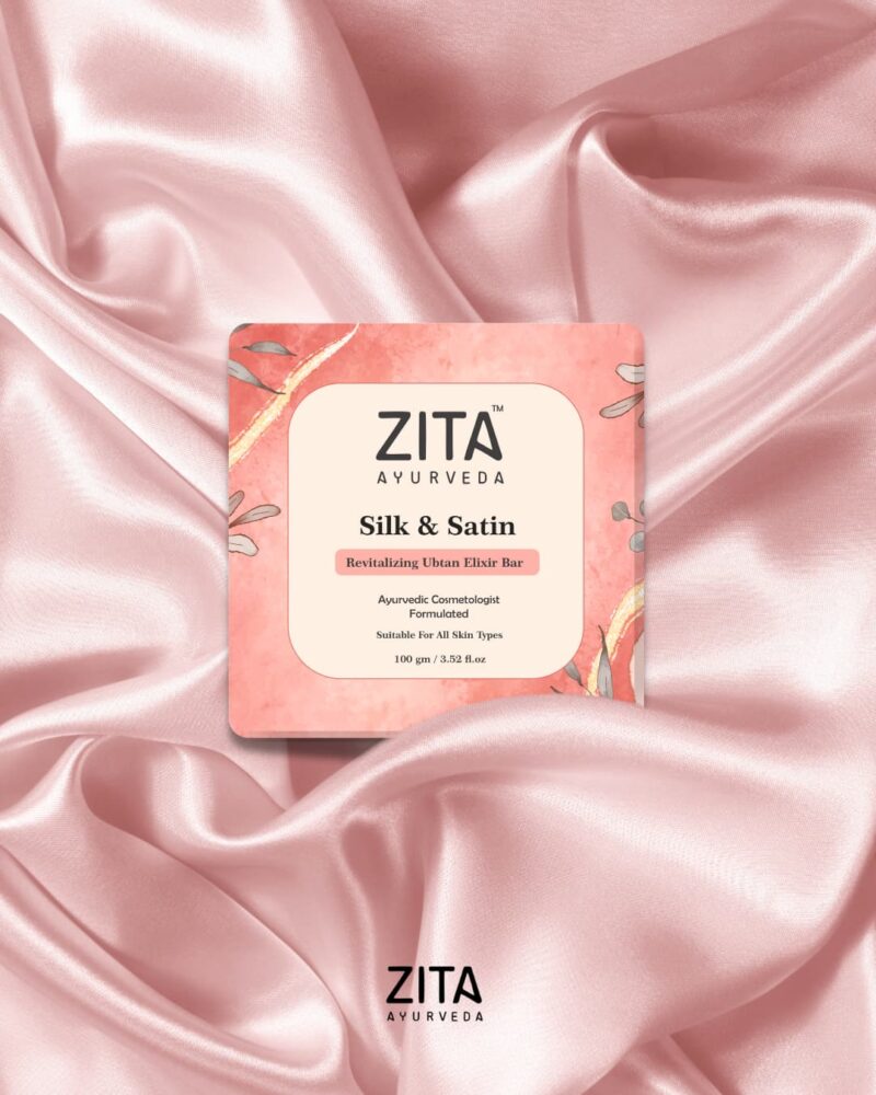 Zita Ayurveda Silk and Satin Revitalizing Ubtan Elixir Soap Bar