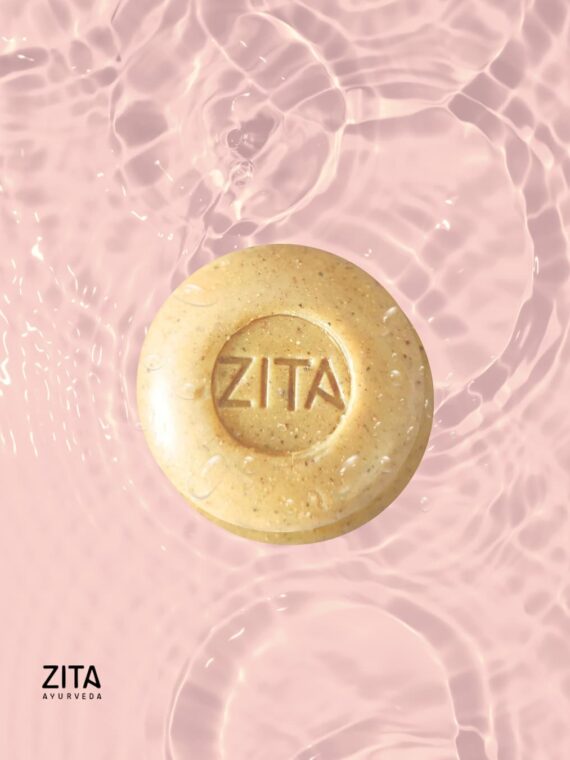 Zita Ayurveda Silk and Satin Revitalizing Ubtan Elixir Soap Bar