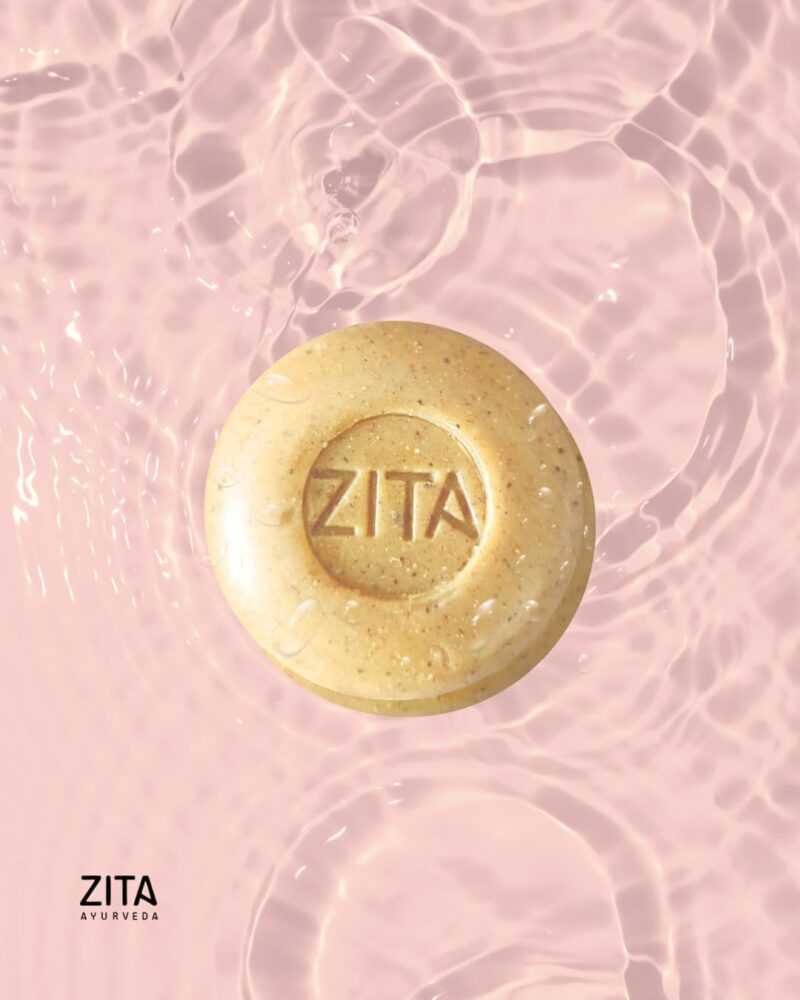Zita Ayurveda Silk and Satin Revitalizing Ubtan Elixir Soap Bar
