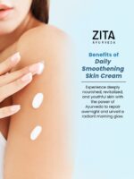 Zita Ayurveda Daily Smoothing Skin Cream with Grapeseed Oil - 50 gms