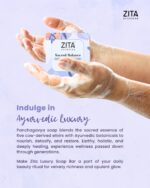 Zita Ayurveda Sacred Balance Ritual Rejuvenating Panchagavya Soap Bar
