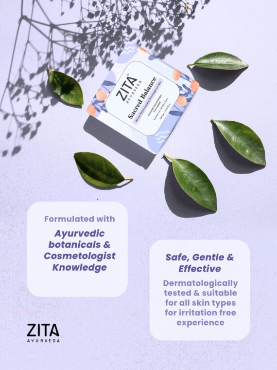 Zita Ayurveda Sacred Balance Ritual Rejuvenating Panchagavya Soap Bar
