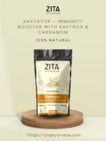 Zita Ayurveda Shatayur – Immunity Booster with Saffron & Cardamom - 100 gms