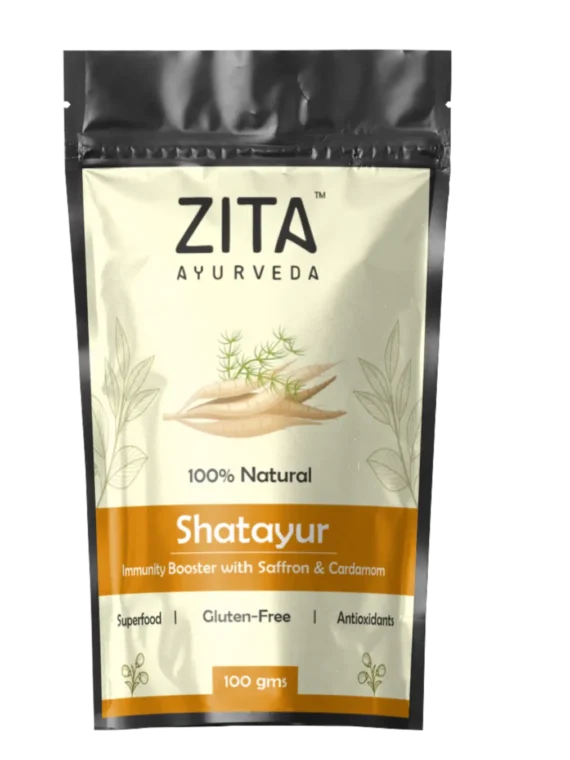 Zita Ayurveda Shatayur – Immunity Booster with Saffron & Cardamom - 100 gms