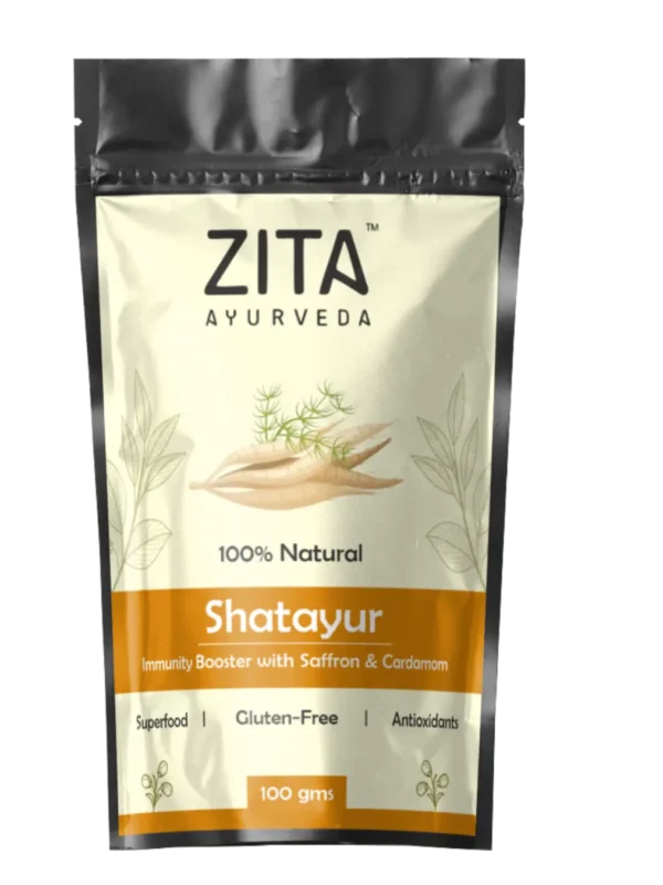 Zita Ayurveda Shatayur – Immunity Booster with Saffron & Cardamom - 100 gms