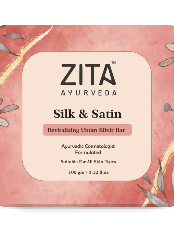 Zita Ayurveda Silk and Satin Revitalizing Ubtan Elixir Soap Bar