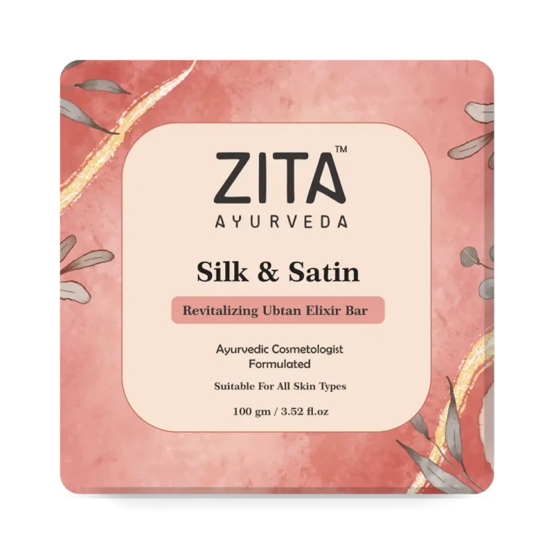 Zita Ayurveda Silk and Satin Revitalizing Ubtan Elixir Soap Bar