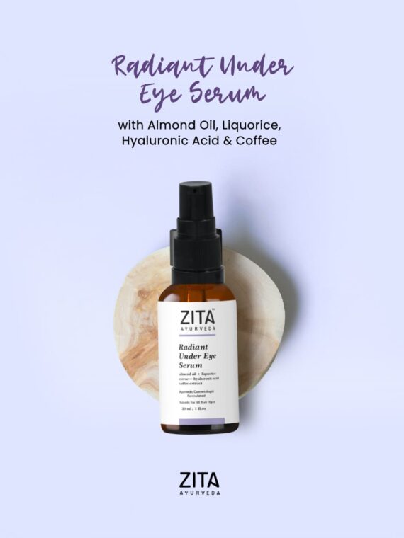 Zita Ayurveda Radiant Under Eye Serum - 30 ml