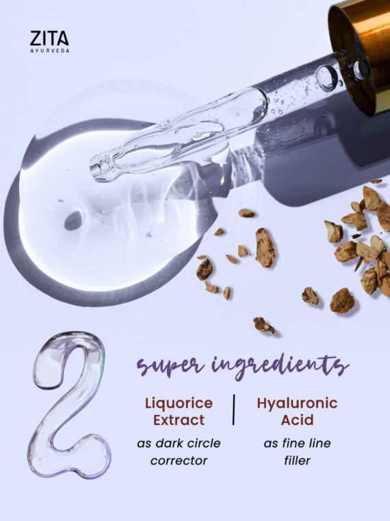 Zita Ayurveda Radiant Under Eye Serum - 30 ml